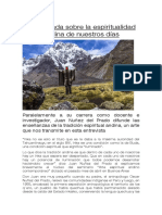 Una Mirada Sobre La Espiritualidad Andina de Nuestros Días PDF