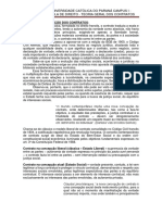 A evolução do conceito de contrato da perspectiva liberal para social