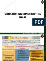 Issues During Construction Phase