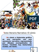 Texto Literario Narrativo El Comics
