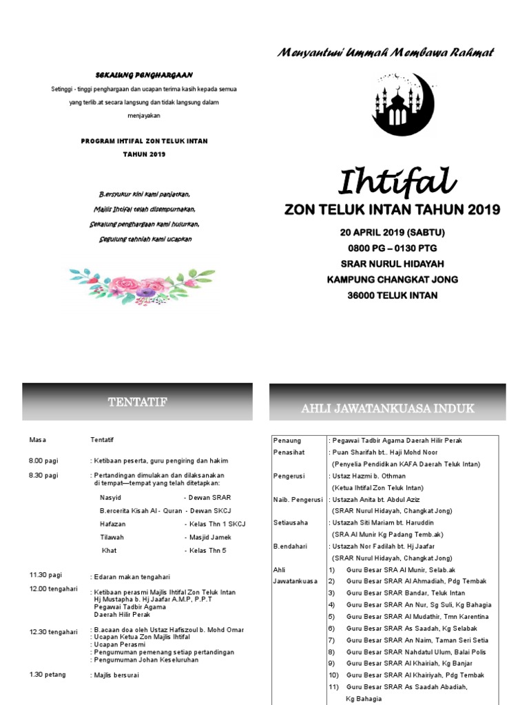 Ihtifal Zon Teluk Intan 2019 | PDF