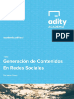 Generación de Contenidos en Redes Sociales PDF