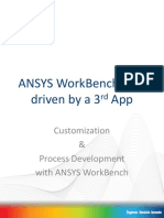 Ansys Workbench 14.5 Driven by A 3 App