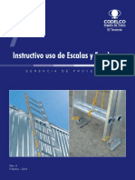 Estándar N°07 - Instructivo Uso de Escalas y Escaleras PDF