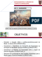 Origem do Exército Brasileiro nas Batalhas de Guararapes