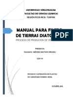 Manual de Equipo de Filtro