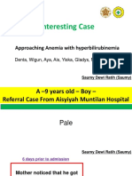 Interesting Case: Approaching Anemia With Hyperbilirubinemia