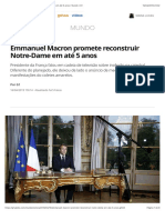 Macron NotreDame PDF