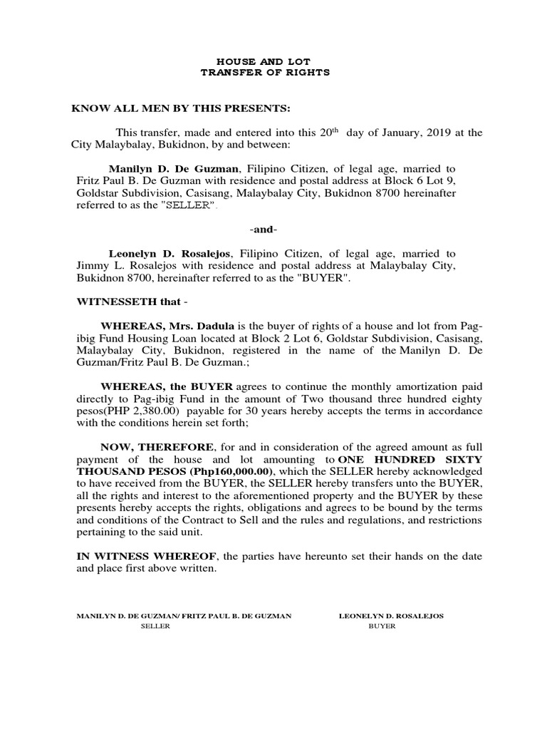 Transfer of Rights | PDF | Civil Law (Legal System) | Law And Economics