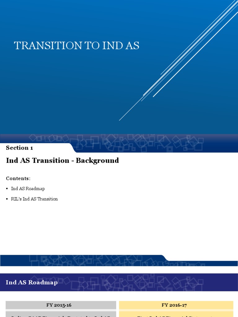 Transition To Ind AS PDF | PDF | Deferred Tax | Income Statement
