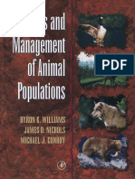 Byron K. Williams, James D. Nichols, Michael J. Conroy - Analysis and Management of Animal Populations-Academic Press (2002) PDF