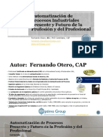 Automatización de Procesos Industriales - Ica 2017 - Presentación FOTERO PDF