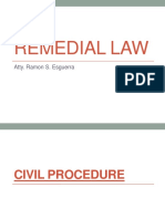Remedial Law: Atty. Ramon S. Esguerra