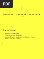 Case 3 Internal Control Structure