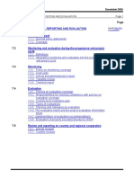 Monitoring, Reporting and Evaluation Policy Framework