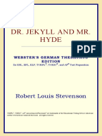STEVENSON, RobertLouis TheStrangeCaseOfDr JekyllAndMr Hyde (Webster'sGermanThesaurusEdition) PDF