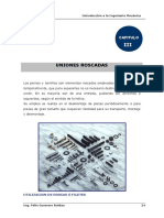 Uniones roscadas en ingeniería mecánica