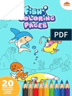 Fish Coloring Pages PDF PDF