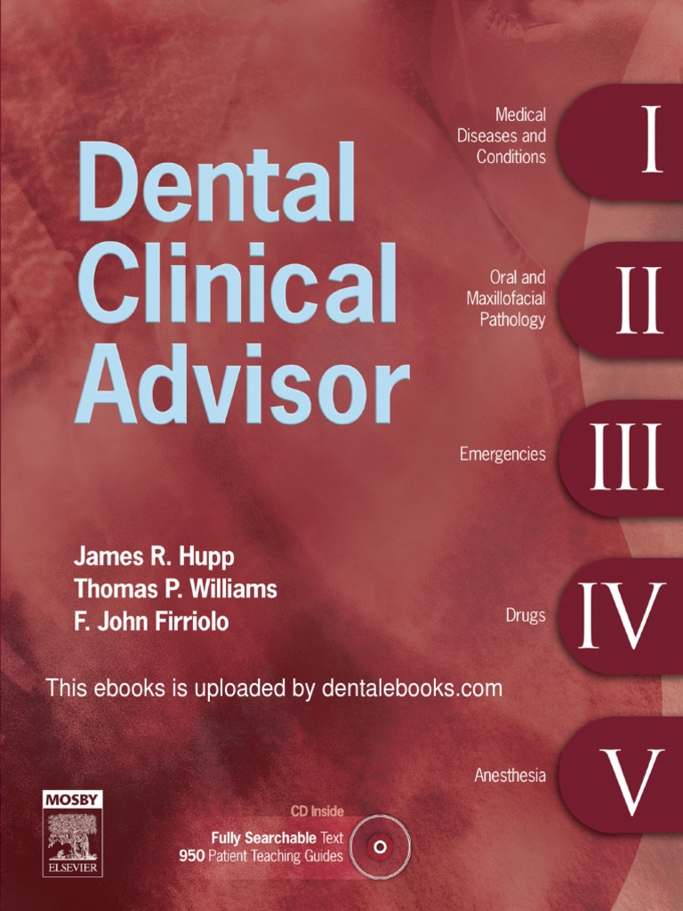 Dental Clinical Advisor PDF PDF Dental Degree Oral And Maxillofacial Surgery