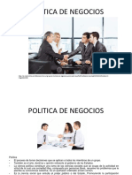 Politica de Negocios Primera Clase PDF