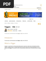 Triggers - SQL Server: What Is A Trigger
