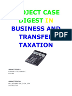 Tax Case Digest