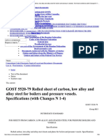 GOST 5520-79 Rolled Sheet of Carbon PDF
