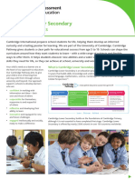 Cambridge Lower Secondary Factsheet A Guide For Parents