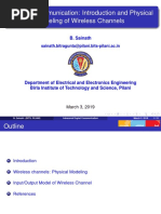 Physical Modeling of Wireless Channels (Slides)