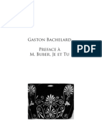 Bachelard G., Preface À M. Buber, Je Et Tu