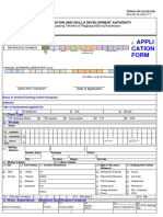 TESDA Application Form