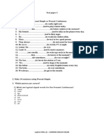 Test Paper 2.docx Present Simple Present Continuous