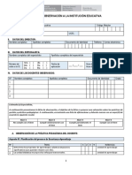 Ficha de Observación Iiee-2019 A Validar