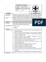 Sop Identifikasi Hambatan