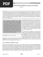 Visual Arts Education for Young Children in Aotear