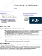 Les différentes formes de Maintenance.docx