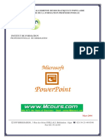Cours Microsoft PowerPoint