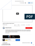 ¿Qué Ha Ocurrido en Notre Dame_ - YouTube