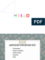 Hartatory Exposition Text