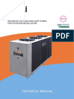 Technical Manual: Air-Water Chillers and Heat Pumps For Outdoor Installation