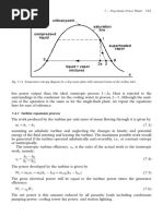 Fig. 7.11 Temperature-Entropy Diagram For A Dry-Steam Plant With Saturated Steam at The Turbine Inlet