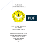 Makalah Wattmeter 1 Fasa