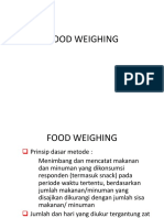 2 - Food Weighing