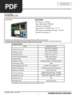 Mitsubishi AA121XN11 Specification