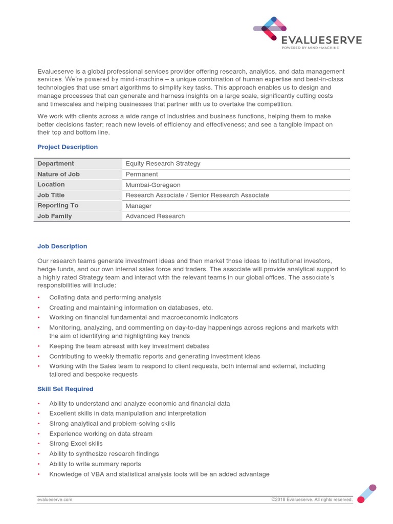 JD Evalueserve FS FS08 Equity Strategy RARBA | PDF | Hedge Fund | Investing
