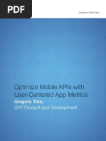 Mobile KPIs User Centered Metric2 WP 2