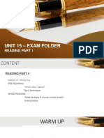 Exam Folder U15