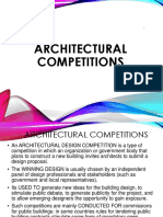 Architectural Competitions