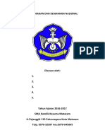 Makalah Pertahanan Dan Keamanan Nasional