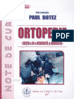 Ortopedie Editia A 3-A Revizuita Si Adaugita - Botez Paul - 2017 PDF